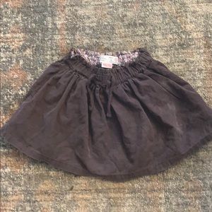 Zara Grey Corduroy skirt